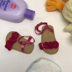 Baby Gap Infant Fuchsia Sandals